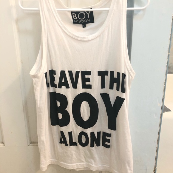 Forever 21 Tops - Boy London white tank top